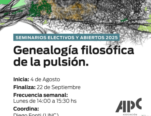 Seminario Genealogía filosófica de la pulsión